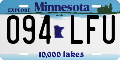 MN license plate 094LFU