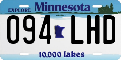 MN license plate 094LHD