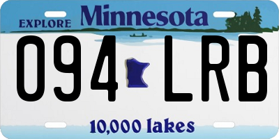MN license plate 094LRB