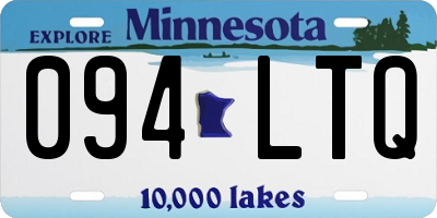 MN license plate 094LTQ