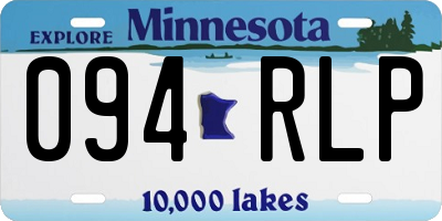 MN license plate 094RLP
