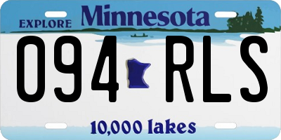 MN license plate 094RLS