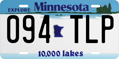 MN license plate 094TLP