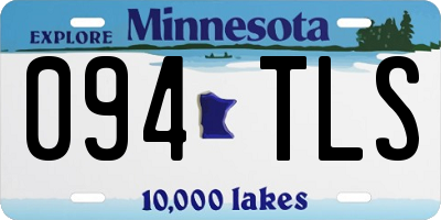 MN license plate 094TLS