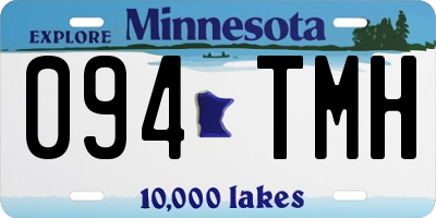 MN license plate 094TMH