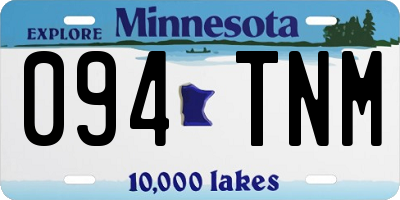 MN license plate 094TNM