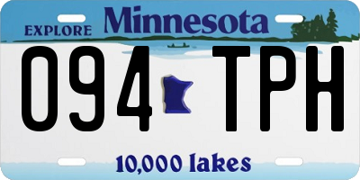 MN license plate 094TPH