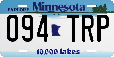 MN license plate 094TRP