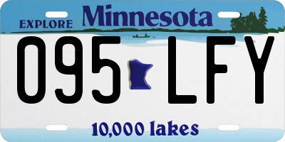 MN license plate 095LFY