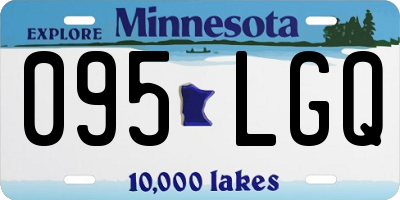 MN license plate 095LGQ