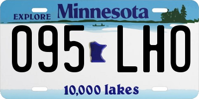 MN license plate 095LHO