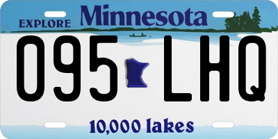 MN license plate 095LHQ