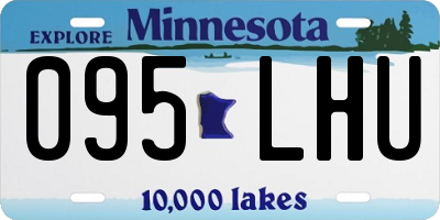 MN license plate 095LHU