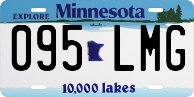 MN license plate 095LMG