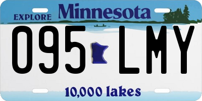 MN license plate 095LMY