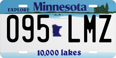 MN license plate 095LMZ