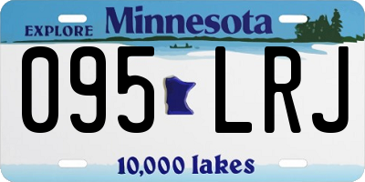 MN license plate 095LRJ