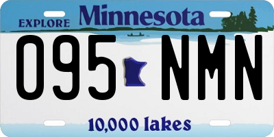 MN license plate 095NMN