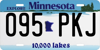 MN license plate 095PKJ