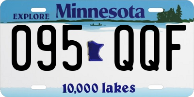 MN license plate 095QQF