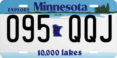 MN license plate 095QQJ