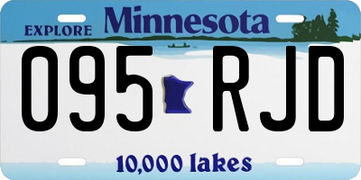 MN license plate 095RJD