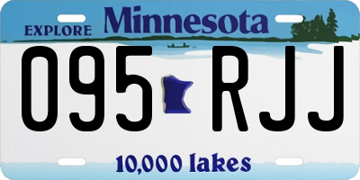 MN license plate 095RJJ