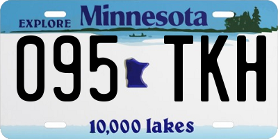 MN license plate 095TKH