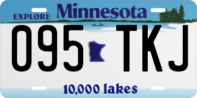 MN license plate 095TKJ