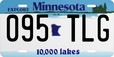 MN license plate 095TLG