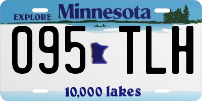 MN license plate 095TLH