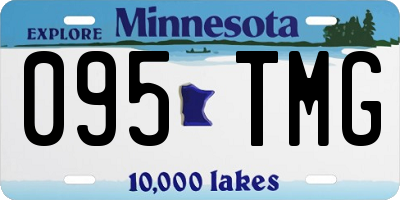 MN license plate 095TMG