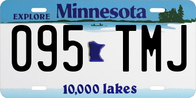 MN license plate 095TMJ