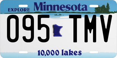 MN license plate 095TMV