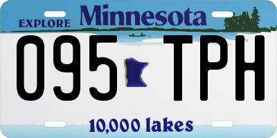 MN license plate 095TPH