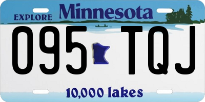 MN license plate 095TQJ