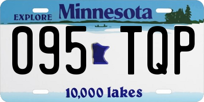 MN license plate 095TQP