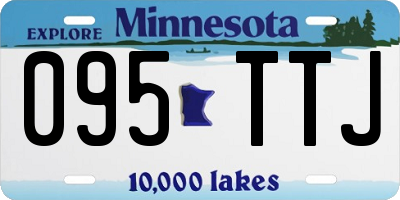 MN license plate 095TTJ