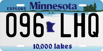 MN license plate 096LHQ