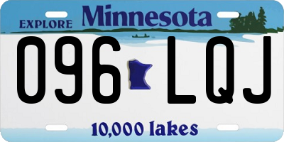 MN license plate 096LQJ