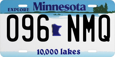MN license plate 096NMQ
