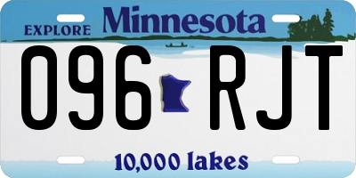 MN license plate 096RJT