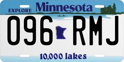 MN license plate 096RMJ