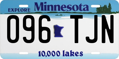 MN license plate 096TJN