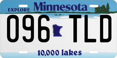 MN license plate 096TLD