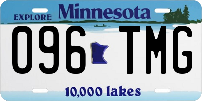 MN license plate 096TMG