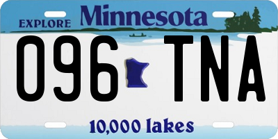 MN license plate 096TNA