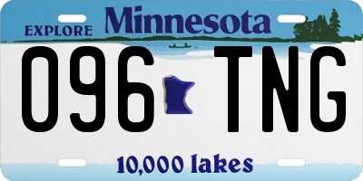 MN license plate 096TNG