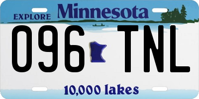 MN license plate 096TNL