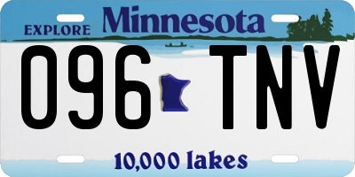 MN license plate 096TNV